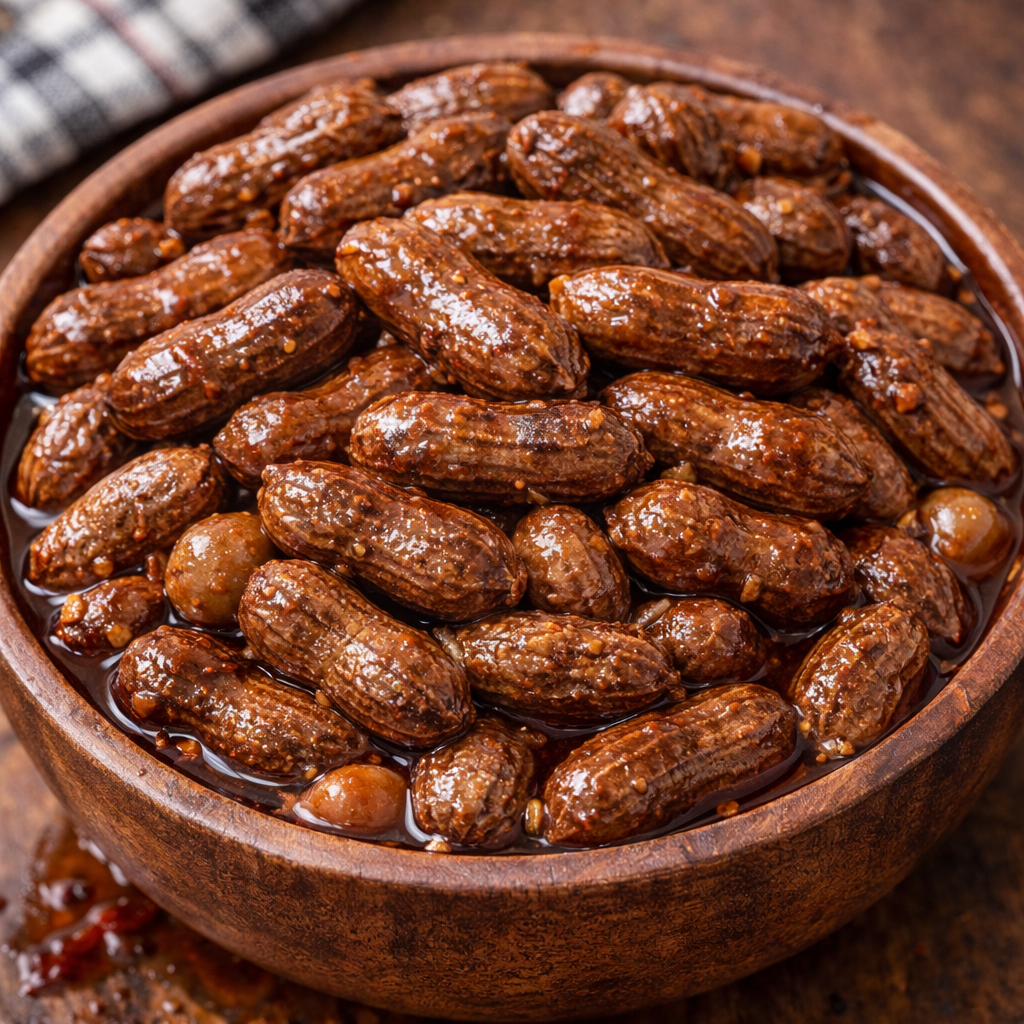 Sweet Heat Boiled Peanuts