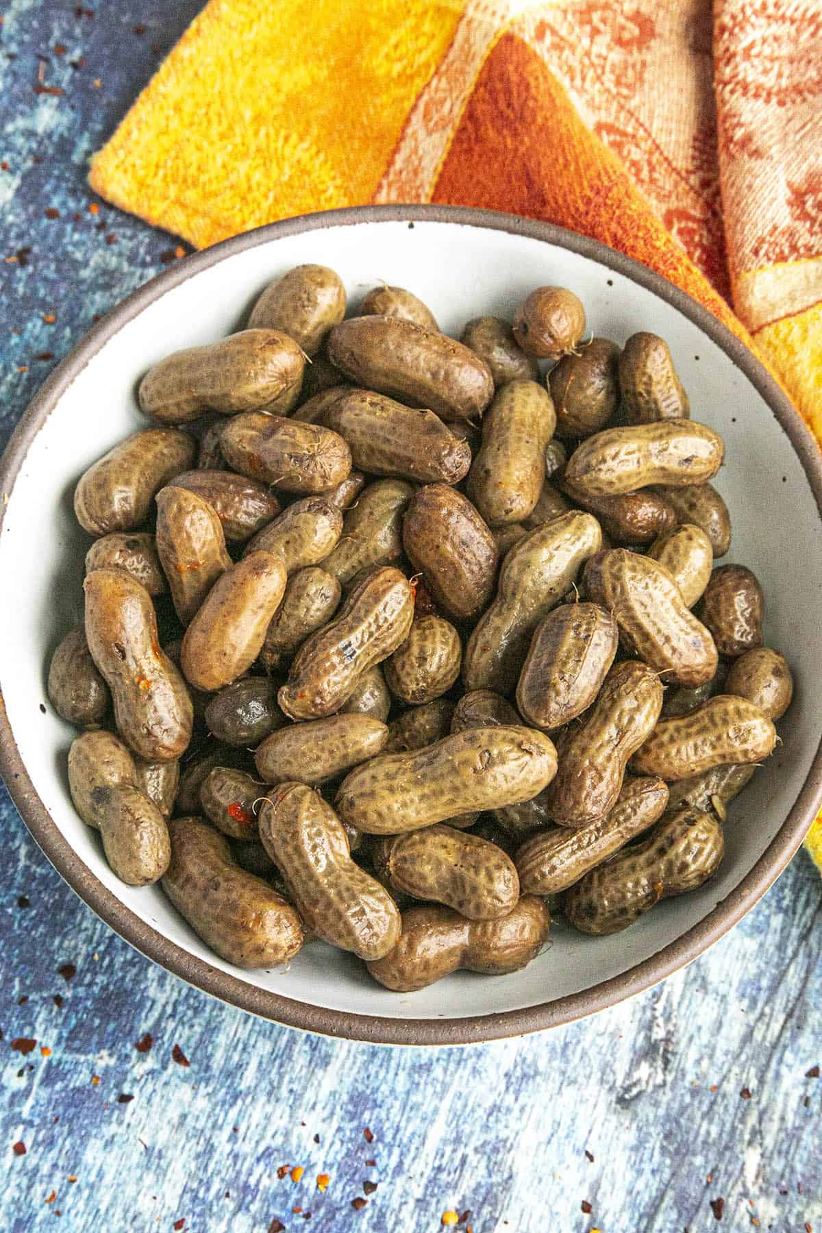 Cajun Boiled Peanuts
