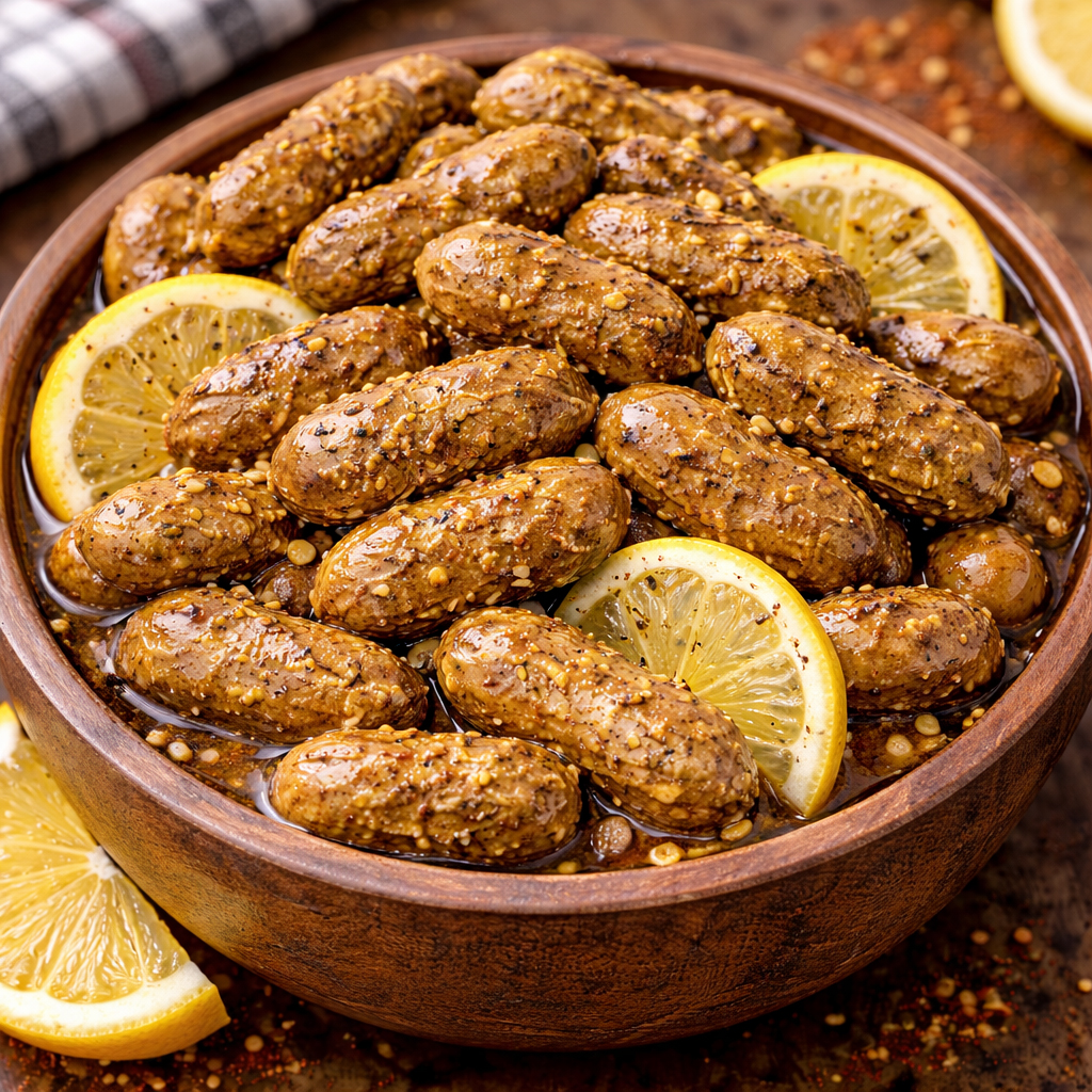Lemon Pepper Boiled Peanuts